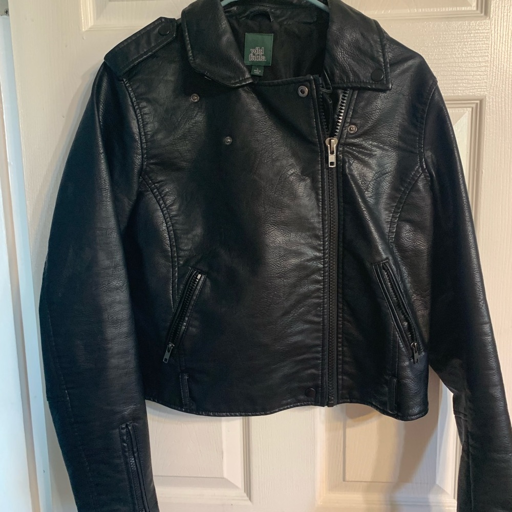 Pleather jacket from Wild Fable